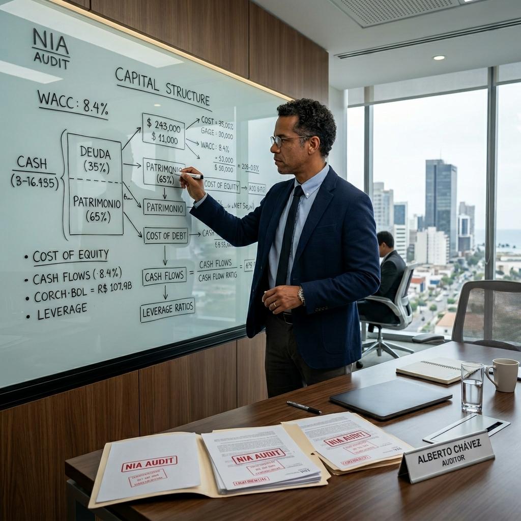 Diagnóstico financiero independiente (NIA y NIIF).